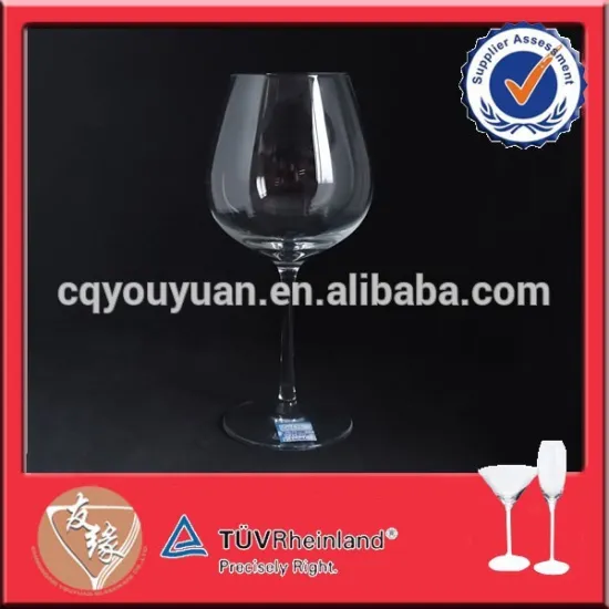 Hold a full bottle of wine -clear big wine glass 640ml