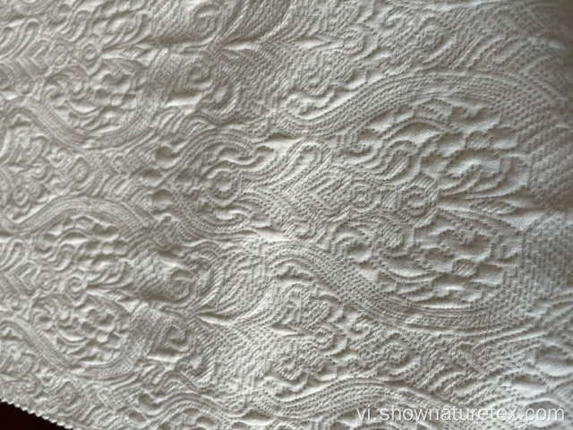 vải cotton spandex jacquard cho mùa hè