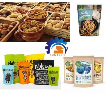 Almond Pecan Macadamia Nuts Granule Doypack Pouch Packing Machine