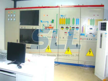 Multi-language mortar machine plc control cabinet
