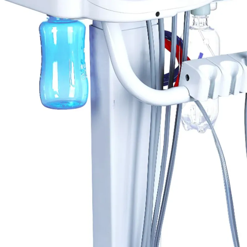 Portable Unit Dental Treatment Mobile Cart Trolley with Film Viewer