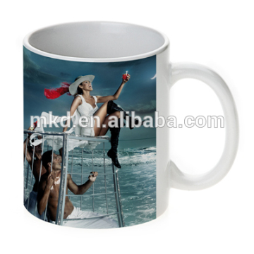 MEIKEDA 11oz Strengthen porcelain white mug for sublimation