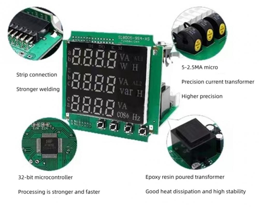 Highly Sensitive Multifunctional Power Meter