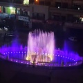 Fontaine musicale carrée extérieure avec spectacle de lumière personnalisé