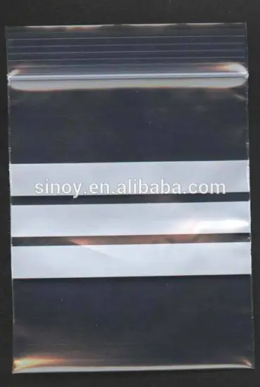 Mini zip lock bag zipper bag for hospital