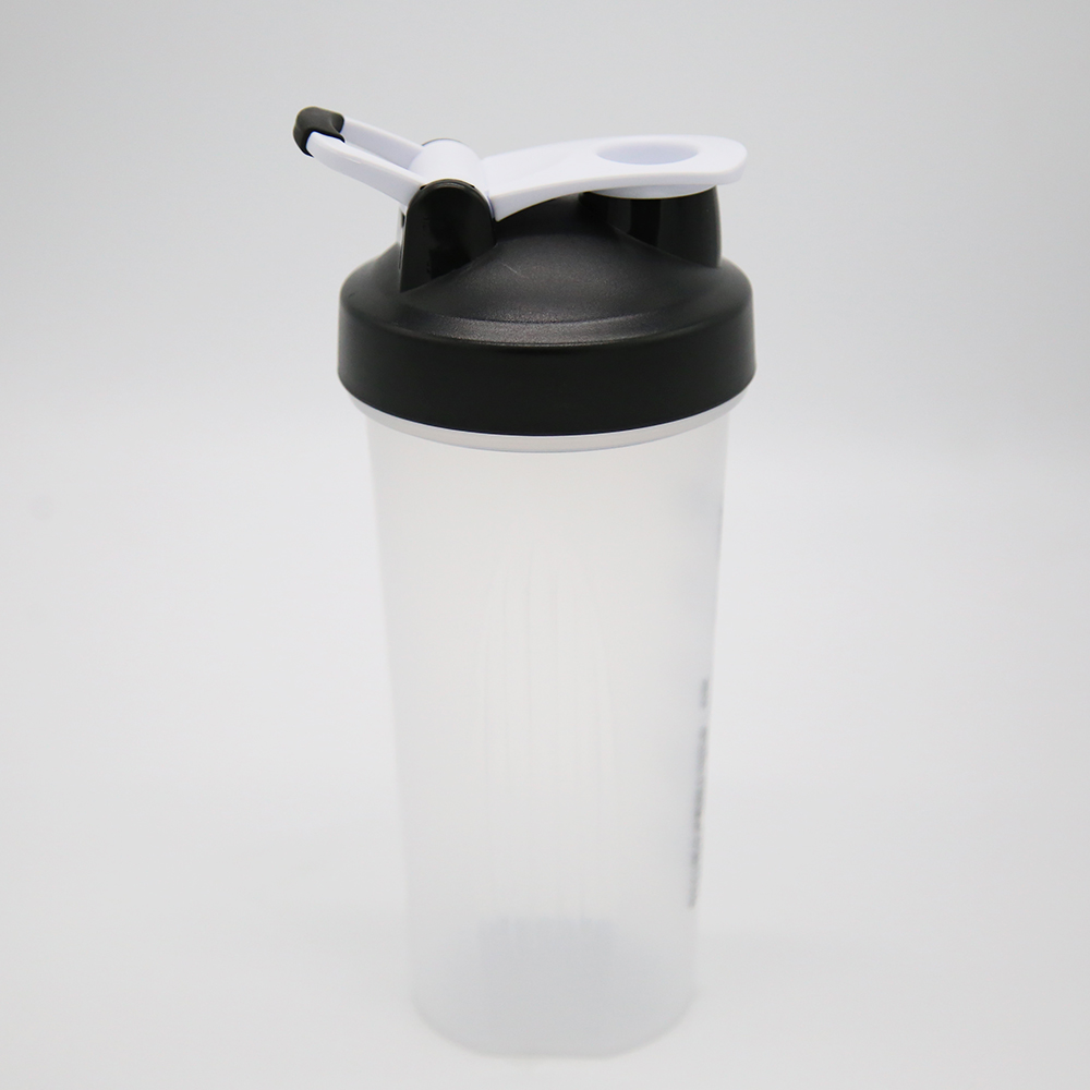 600ml Fitness eiwit shakerfles met hevellus