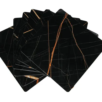 Quick Installation UV Panel - Glossy Matt Black Sound Insulation Board