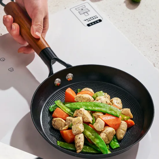 New Design Non-Stick Cast Iron Honeycomb Pan for Multiple Heat Sources
