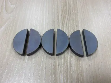 Half Round Neodymium Magnets