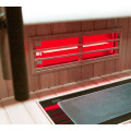 Sauna di lusso in luce rossa portatile sauna di lusso