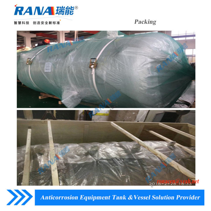 אספקת איזוטנק אל חלד מצופה PTFE לאחסון אמוניום הידרוקסיד בדרגת אלקטרוניקה