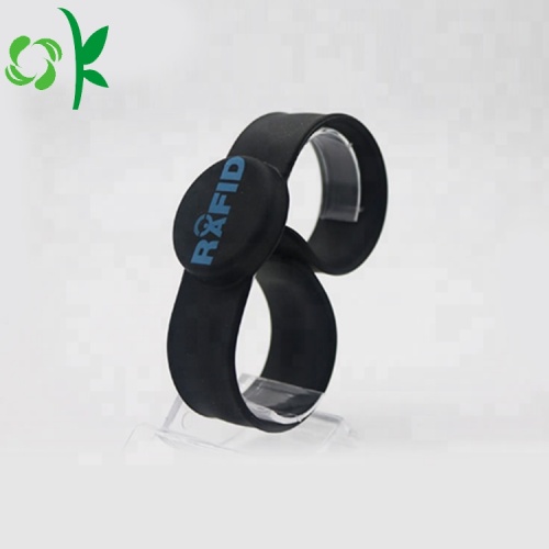 Thanh lịch vòng đeo tay màu vàng mát Silicone Power Balance Bangles