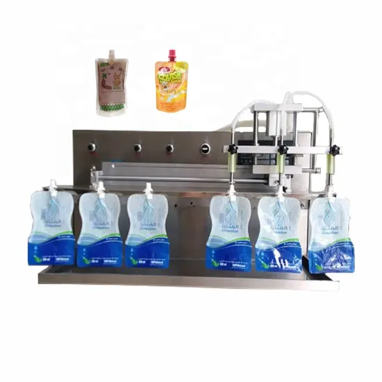 Pretty Price 3 Heads Stand Up Pouch Beverage Filler for Cooling Drinks like Soda and Water