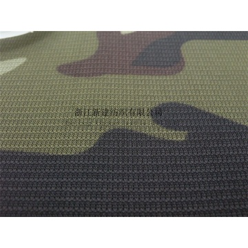 Tissu de camouflage en tricot de polyester pour t-shirt