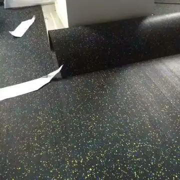 Fire-Resistant Square Coined Stud Rubber Flooring