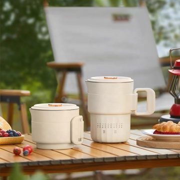 Portable Foldable Electric Kettle 800ml - Travel-Friendly Collapsible Design