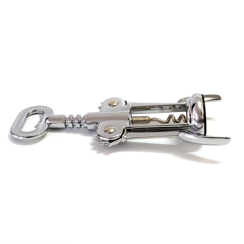 Zinc Alloy Chrome-plated Wine Bottles Cork Opener