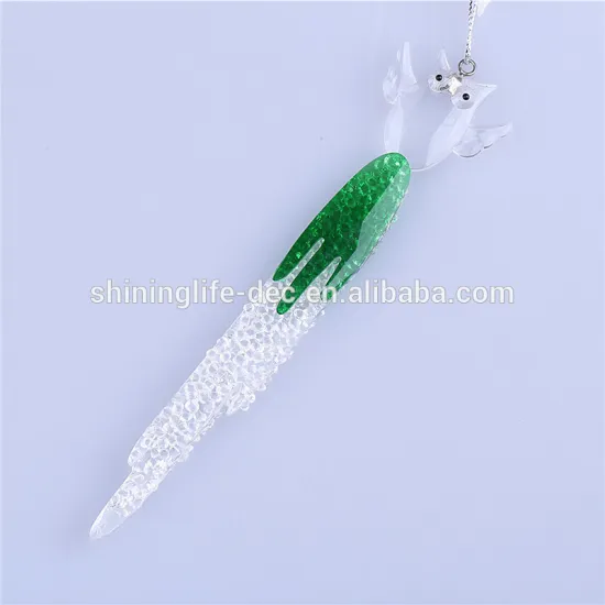 owl on icicle ornament new style christmas decoration