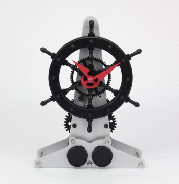 Rudder Mode Gear Desk Clock