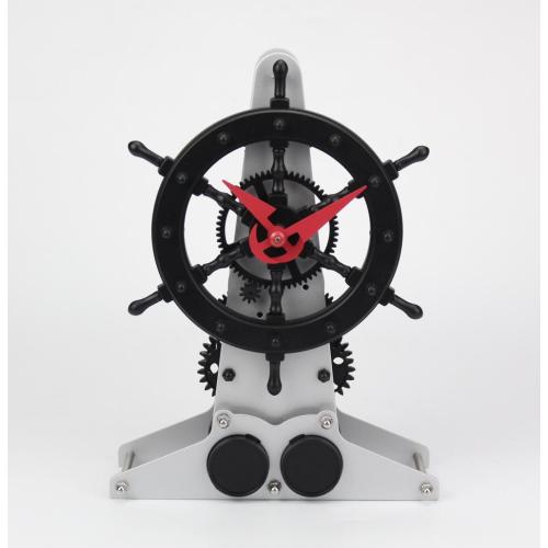 Rudder Metal Mode Gear Desk Clock