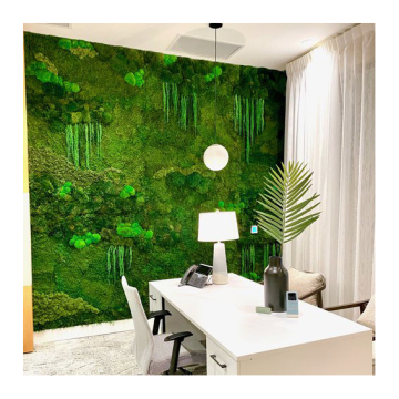 Linwoo Boxes Pocket Artificial Green Moss Sheet Wall Planter