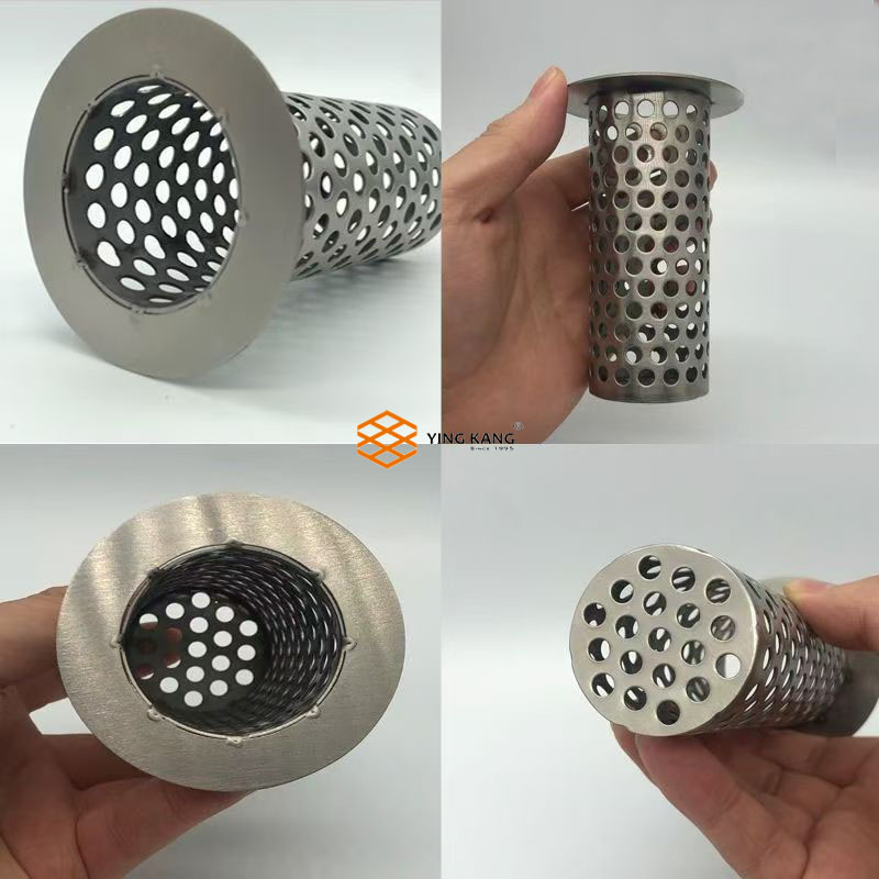 perforated stainless steel filter media