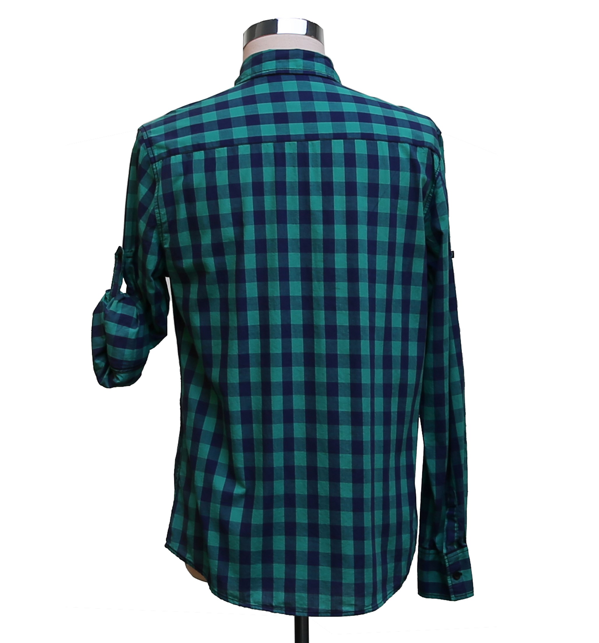 Men's Long Sleeve Shirts Front Button Planket