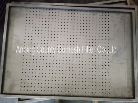 Welding Stainless Steel Perforated Filtering Trays