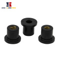 Black Rubber nut M4 M5 M6