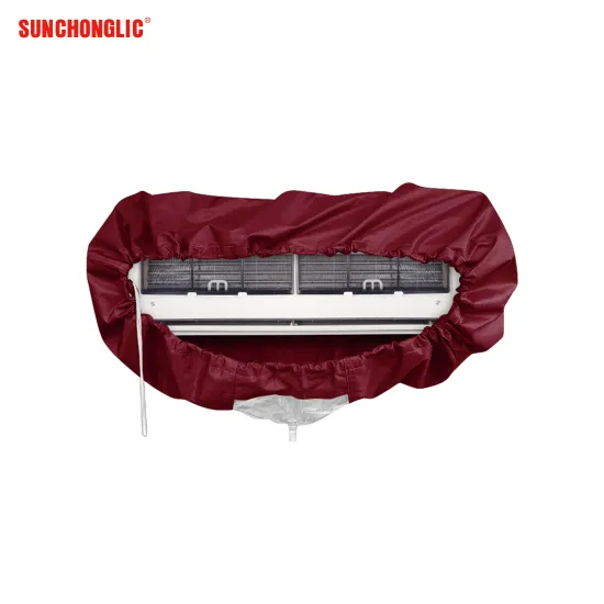 Sunchonglic Waterproof Dust Washing Clean Protector Bag for Air Conditioner Cleaning Cover