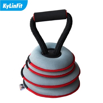 Adjustable Yoga Nylon Mesh Kettlebell with Sand Filling
