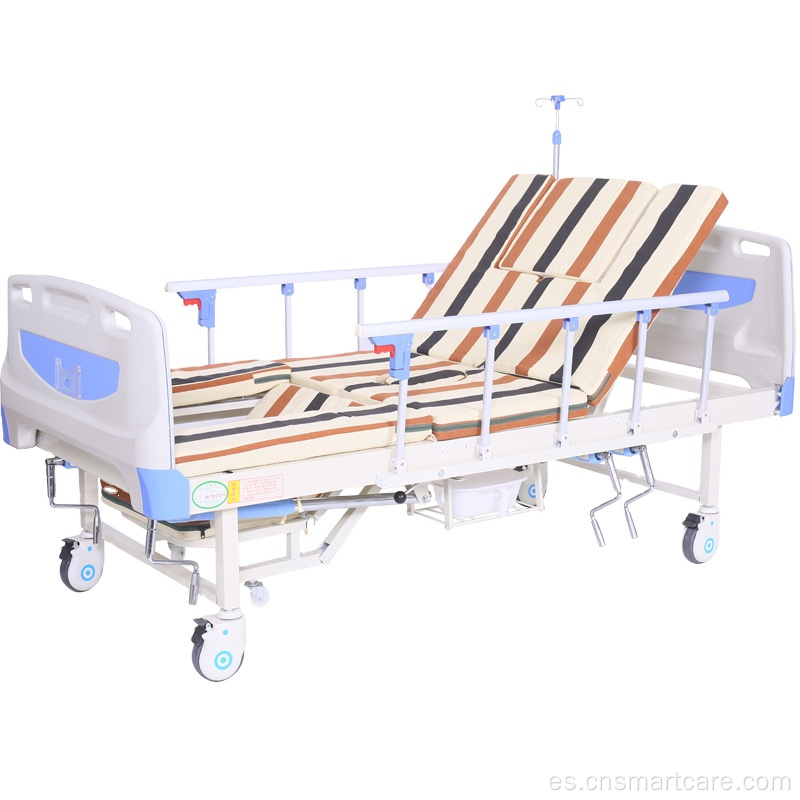 Cama de hospital multifunción de ABS