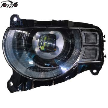 Matrix LED -koplamp voor Land Rover Defender