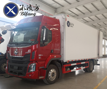 DONGFENG 270hp 18T Customized Insulated Special Transportation Refrigerator Truck for Food and Meat