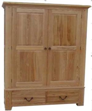 2 Drawer Wardrobe