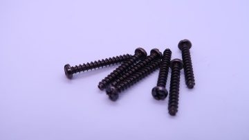 Black Oxide Coated Phillips Pan Head Self-Tapping Screws