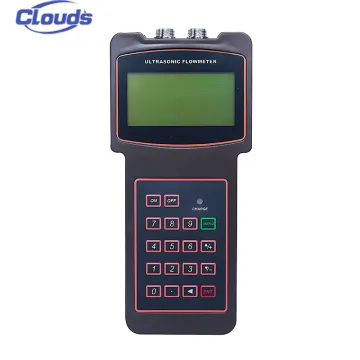 High Precision Ultrasonic Flowmeter: Handheld Sensor for Flow and Mass Measurement