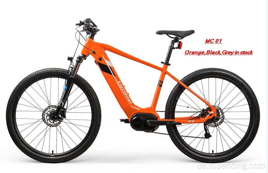 Mittlerer Motor E Mountainbikes