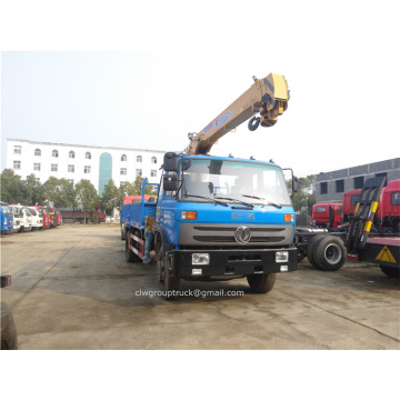 Dongfeng châssis télescoping Boom camion monté Crane