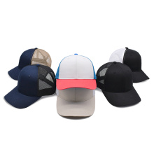 Aangepast 6 paneel blanco trucker hoed