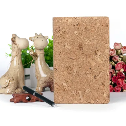 2018 Cork Cover Advertising Kraft cork Notebook