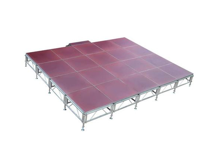 Aluminum Made Plug-in Stage