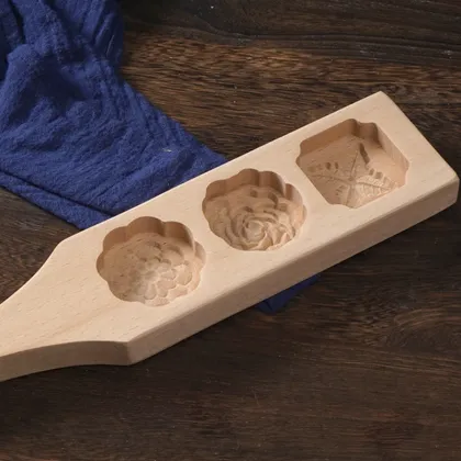 Wholesale Wooden Mooncake Mold for Baking Pastry Cookies