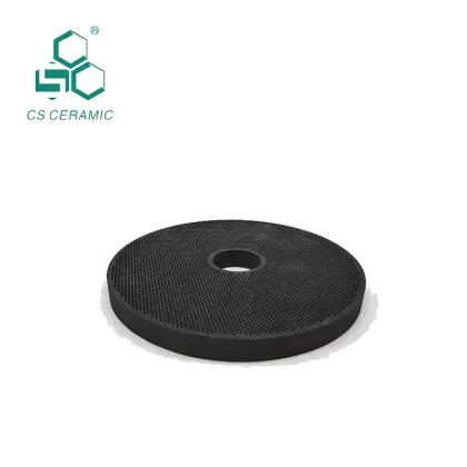ceramic grater plate unglazed ceramic plate  infrared honeycomb ceramic plate