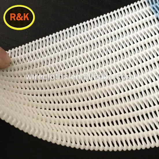 Middle loop polyester spiral dryer mesh for filter and paper machine