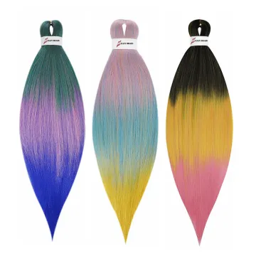 beyond beauty pre stretched braiding hair crochet braids yaki texture synthetic hair Braiding