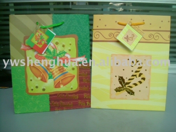 Christmas shopping bag