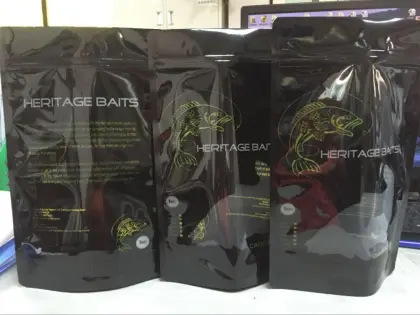 Zipper Plastic Bag for Fish Baits Fishing Lure