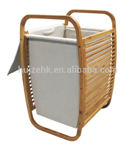 bamboo laundry basket laundry hamper