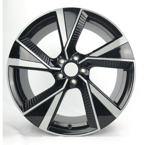 Rim de roues noires brillantes